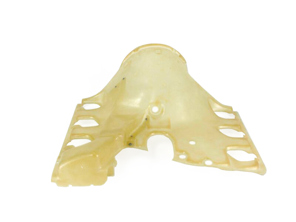 Capot moteur – carter de ventilateur avec conduit d'air en deux parties (MFI). Porsche 911 1972-76 - 91110690103, 91110603201 - TK 210A6